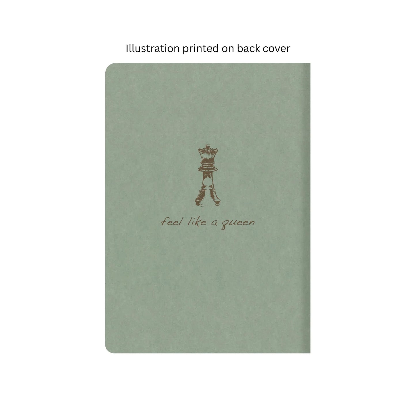 Clairefontaine - Flying Spirit Lined A5 Cahier Notebook: Eucalyptus Green - Queen