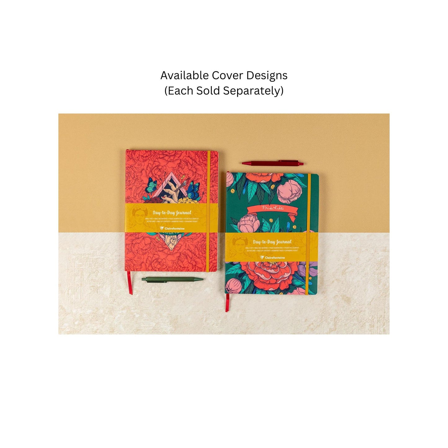 Clairefontaine - Frida Kahlo Day-to-Day B5 Dot-Grid Journal