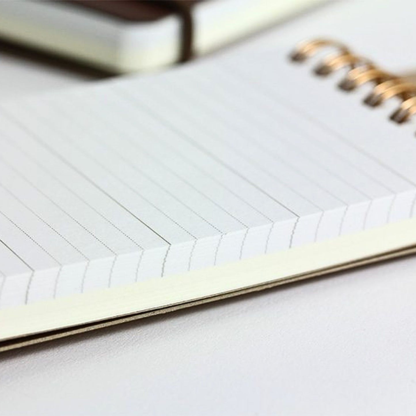 MIDORI - Grain Memo - Bonded Leather Cover - Notepad - Pocket Size - Black