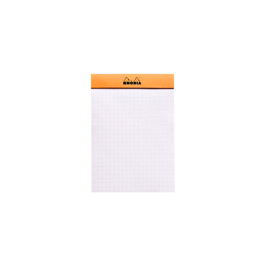 Rhodia - No. 13 - Notepad - A6 - Grid / Graph - Orange