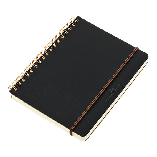 MIDORI - Grain Memo - Bonded Leather Cover - Notebook - B6 - Black