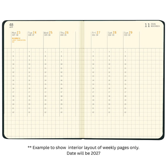 Rhodia - 2027 - Planner - Weekly - Vertical - A6 - Sage