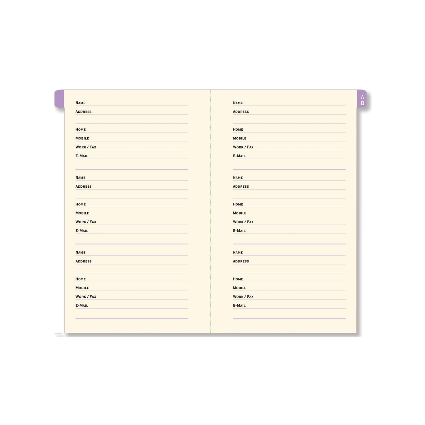 Peter Pauper Press - Fuchsia Blooms Address Book
