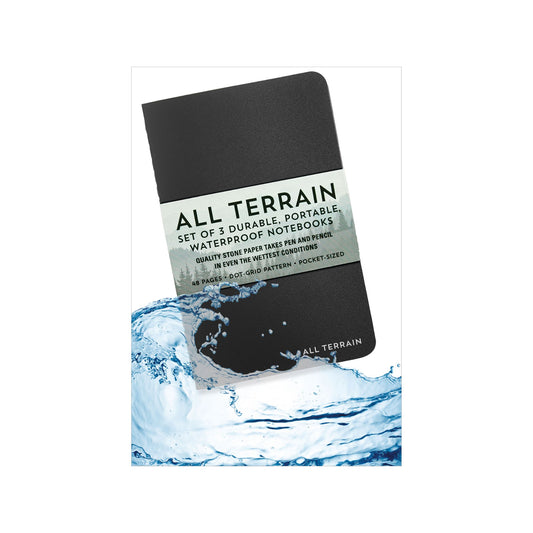 Peter Pauper Press - All Terrain: Waterproof Notebook Set