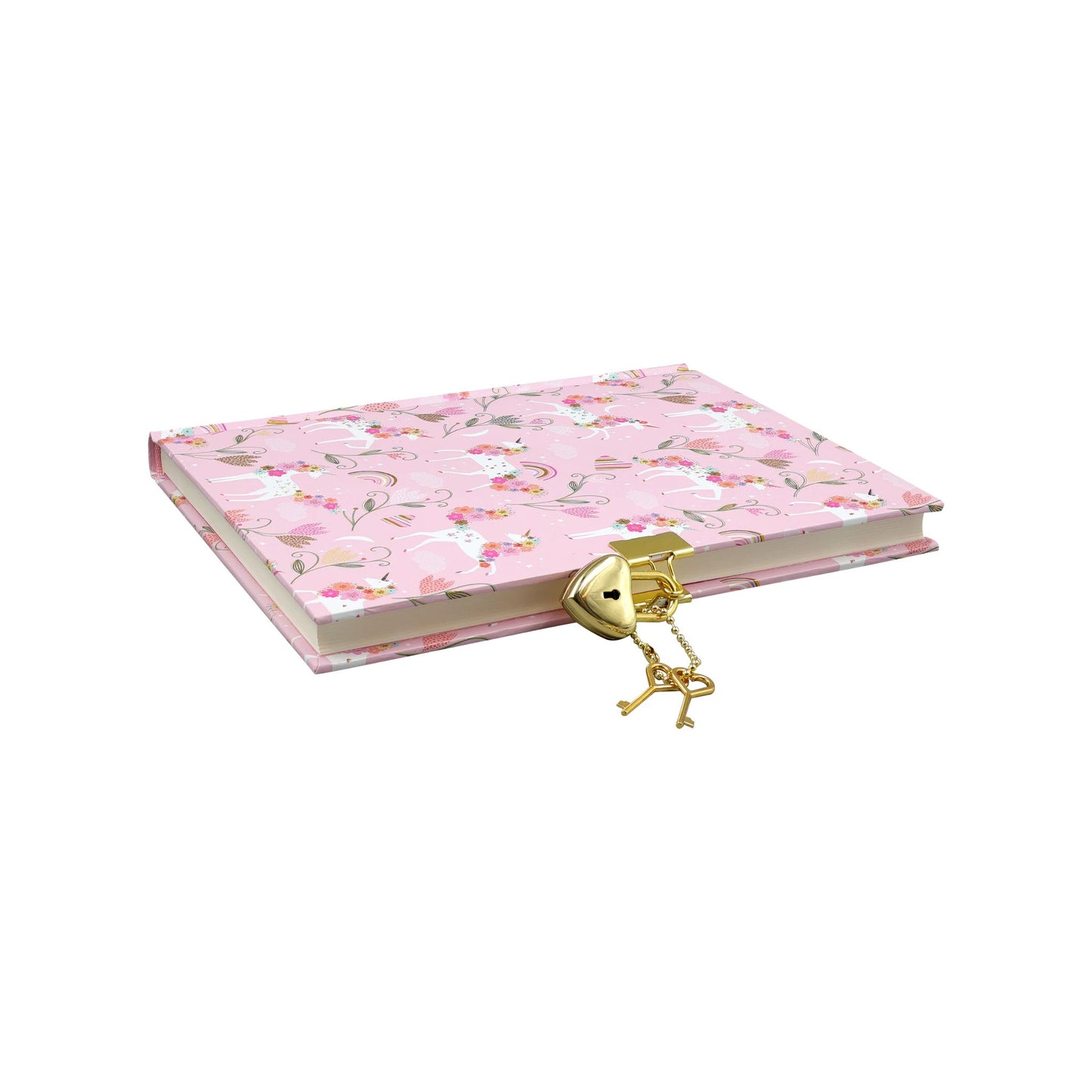 Peter Pauper Press - Unicorn Blooms Locking Journal
