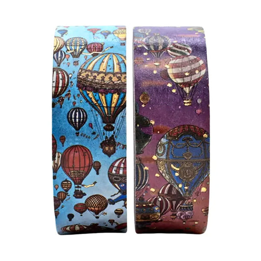Paperblanks - Washi Tape Mixed Pack: Balloon Festival & Sunset Ride