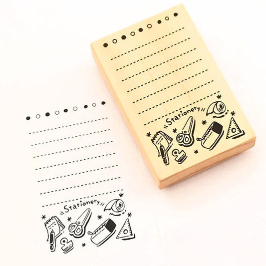 Sanby - Rubber Stamp - Memo - Stationery