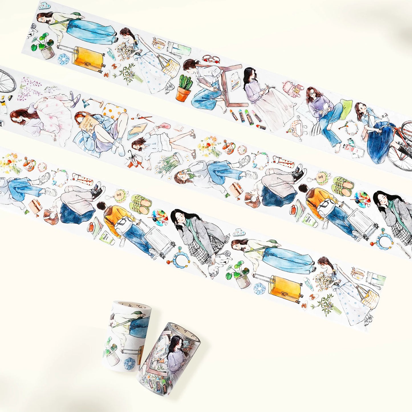 WT - Hello Weekend Wide Washi/PET Tape