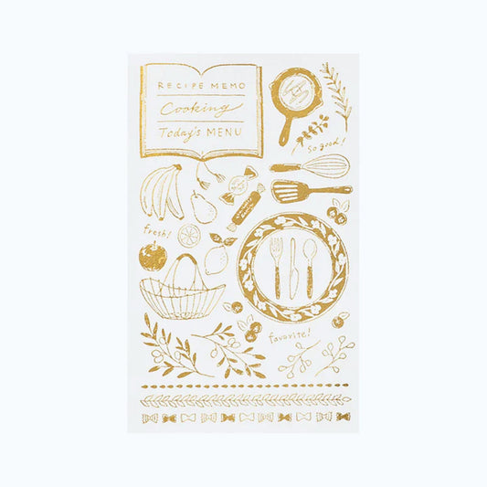 MIDORI - Foil Transfer Stickers
