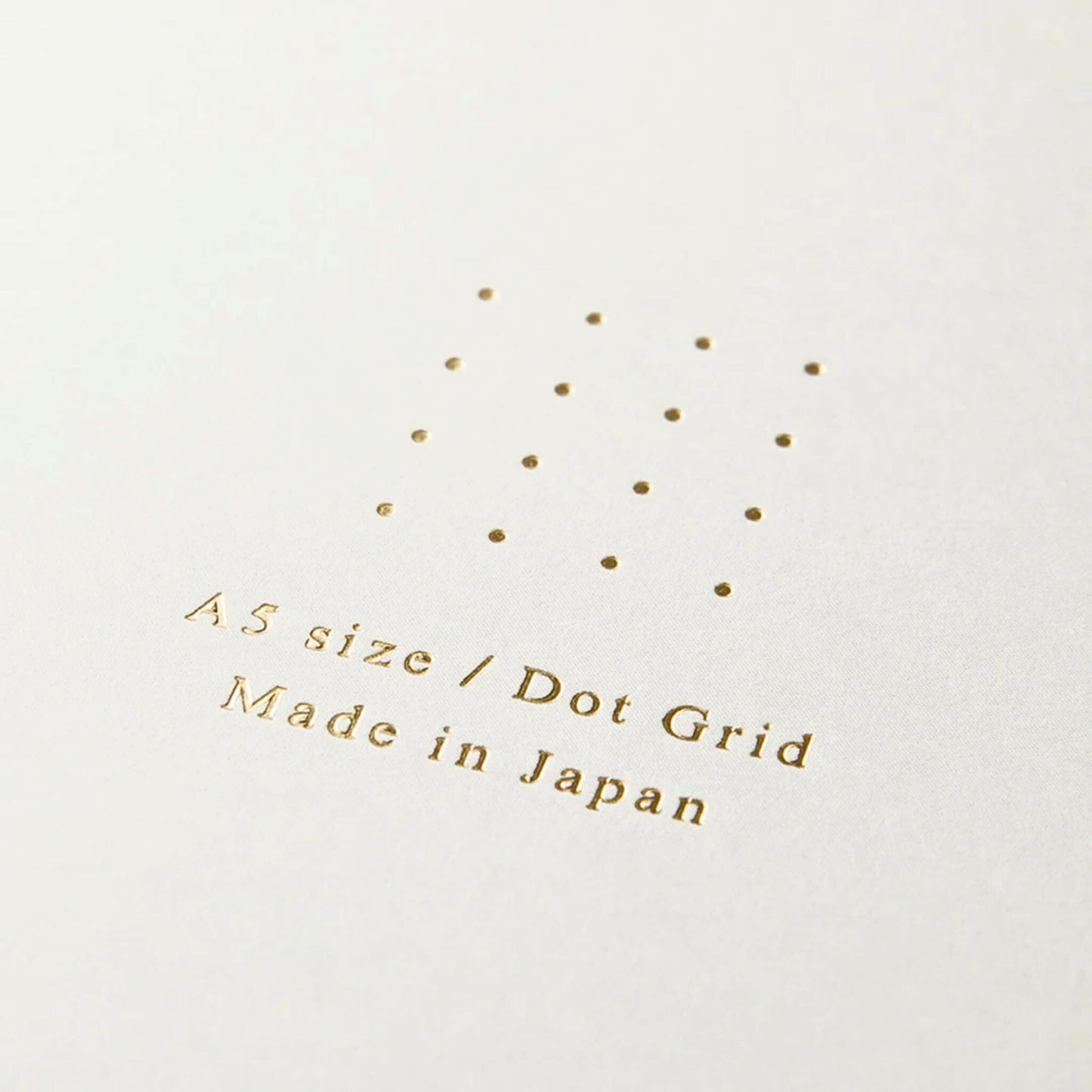 MIDORI - Colour A5 Ring Notebook Dot-Grid
