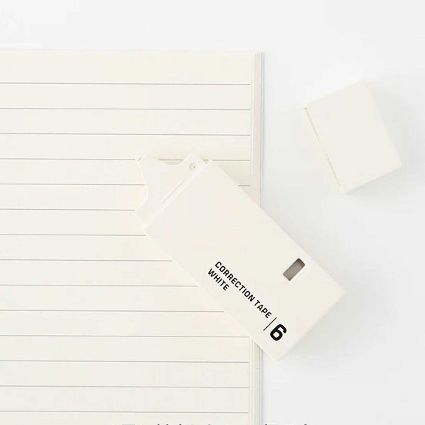 MIDORI - Correction Tape 6mm: White