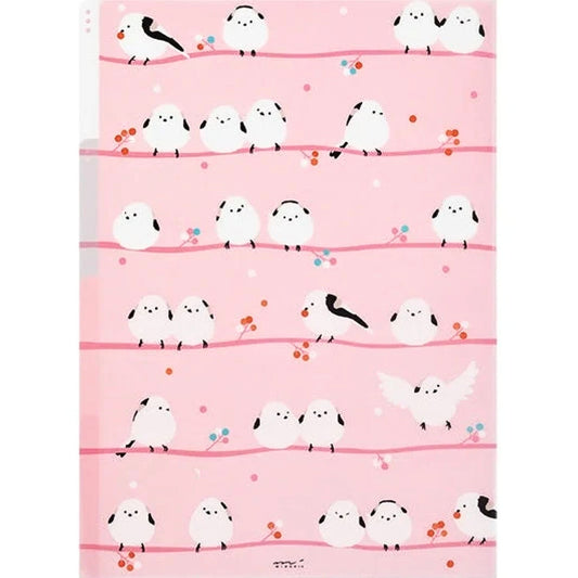 MIDORI - 3-Pocket File: Bird
