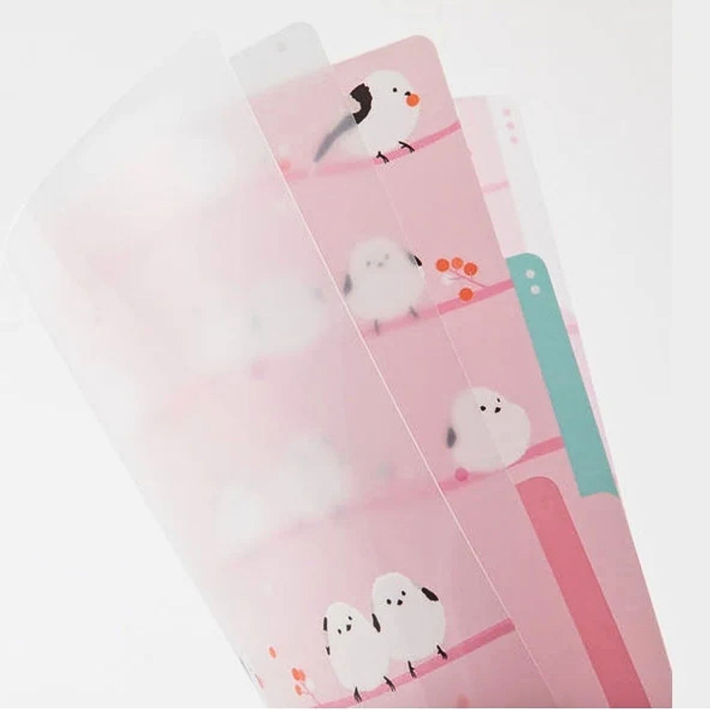MIDORI - 3-Pocket File: Bird