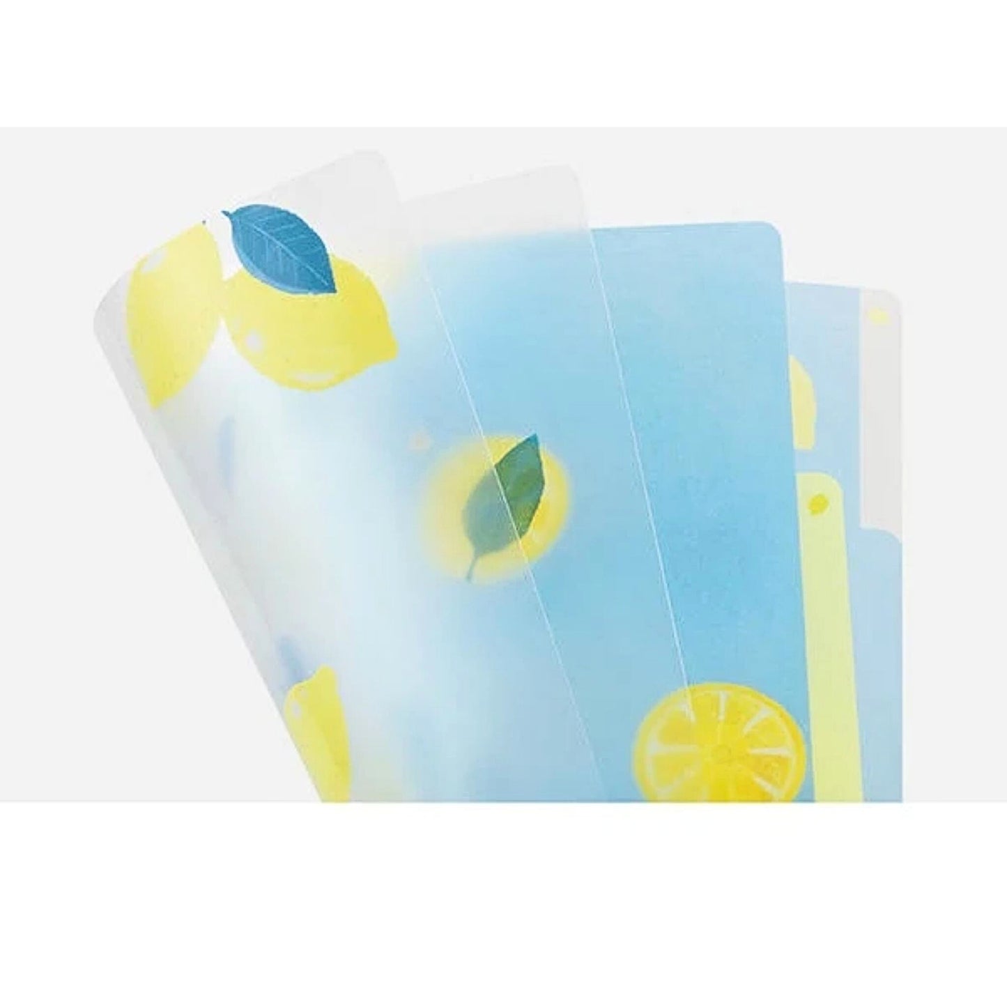 MIDORI - 3-Pocket File: Lemon