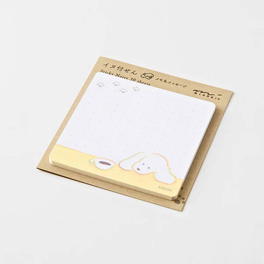 MIDORI - Sticky Notes: Coffee & Dog