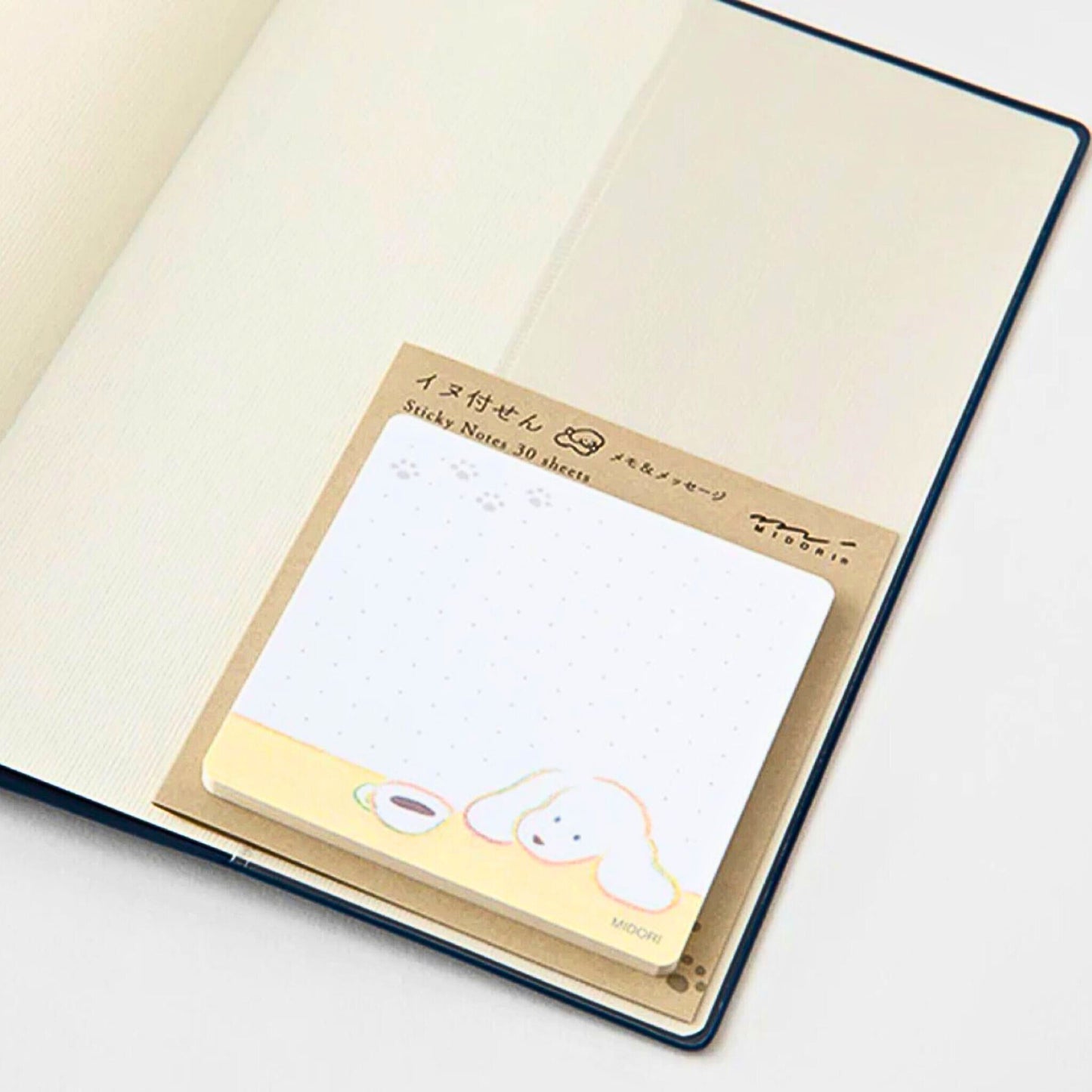MIDORI - Sticky Notes: Coffee & Dog