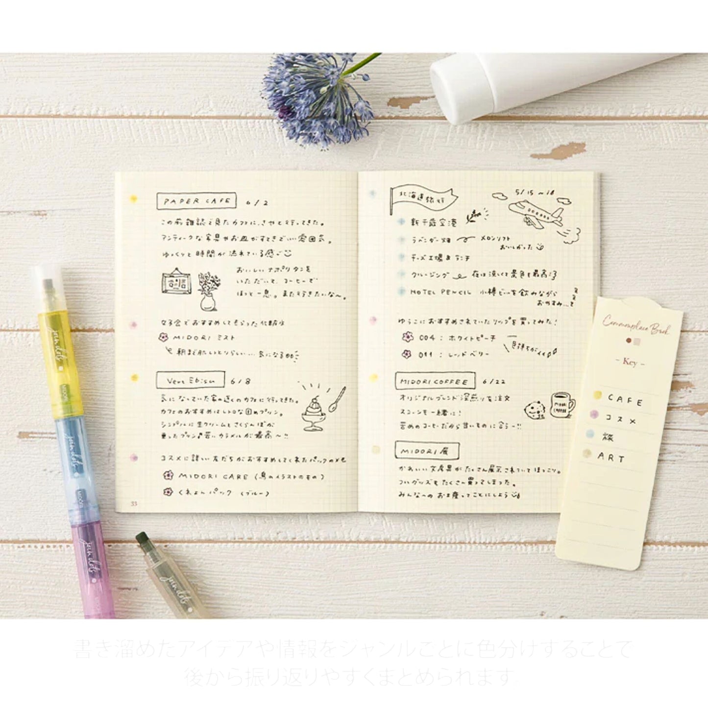 MIDORI - Connecting Pen Join Dots: Pastel
