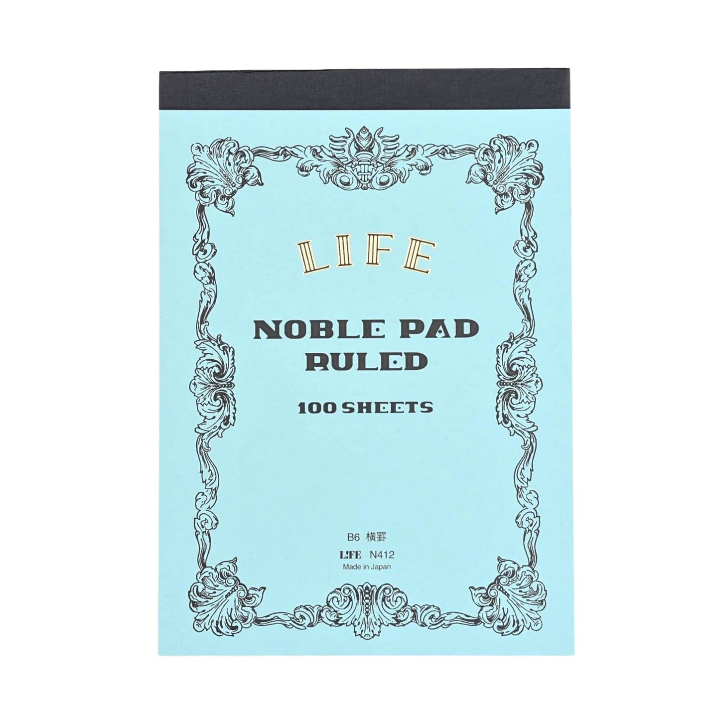 LIFE - Noble Note - Noble Pad - Notepad - Ruled - Lined - B6