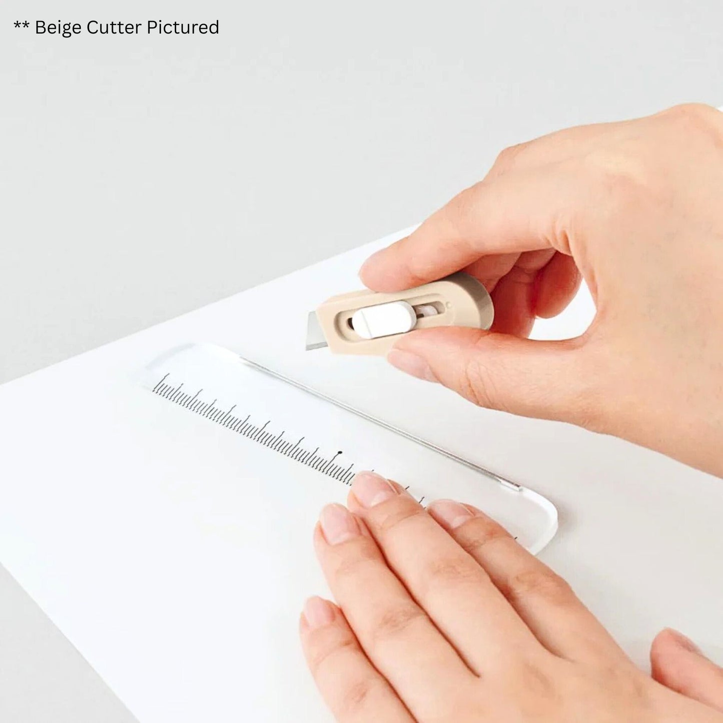 PLUS - Team-Demi Cutter + Ruler (2 colours)