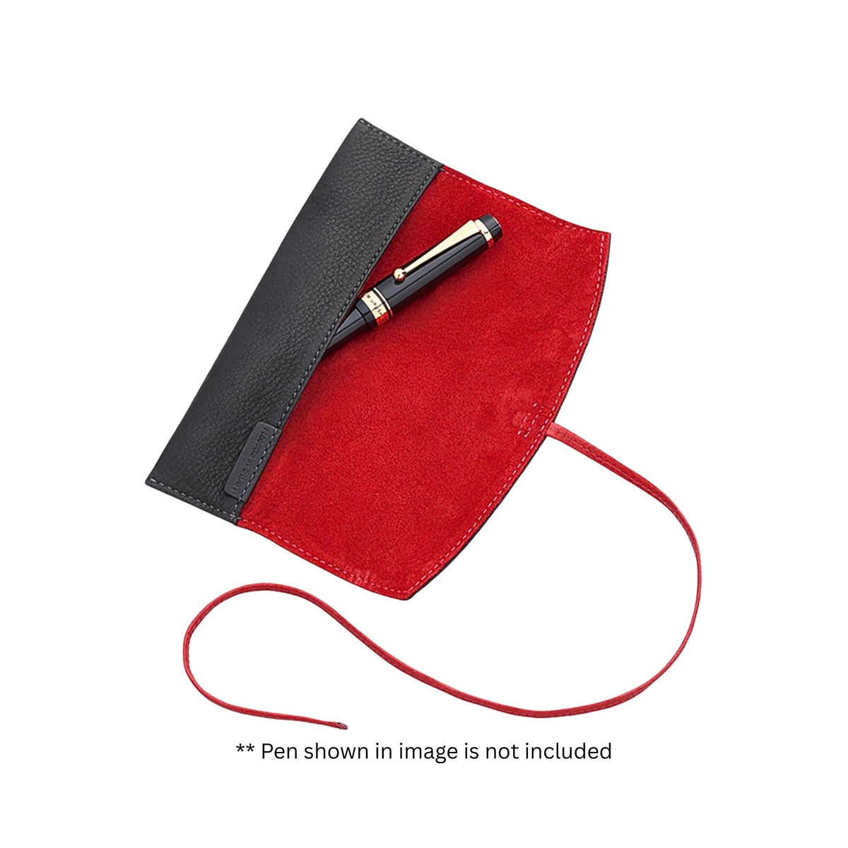 PILOT - Pensemble - Leather - 1-Pen - Pen Roll - Black & Red