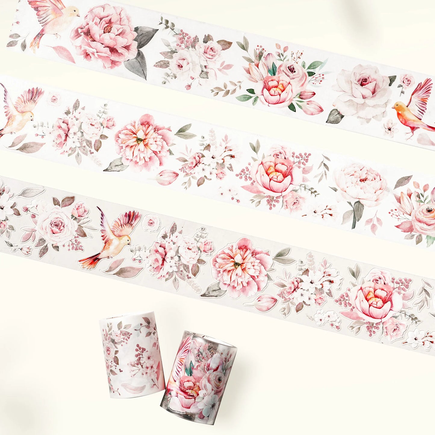 WT - Pink Velvet Wide Washi/PET Tape