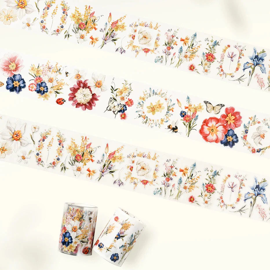 WT - Sunlit Meadow Wide Washi/PET Tape