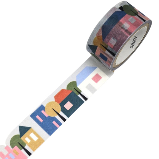 SAIEN - Heidi Valkola - Washi Tape - Houses