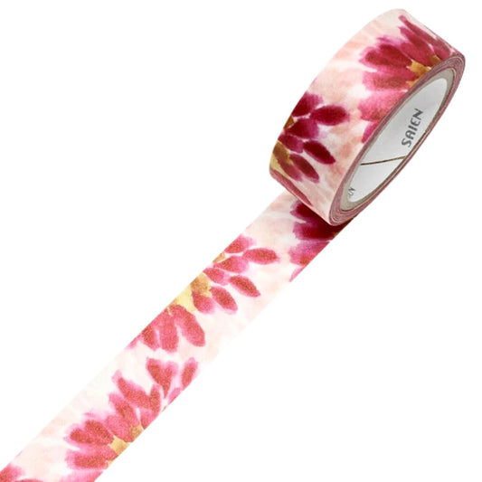 SAIEN - Washi Tape - Pivoines (Peony)