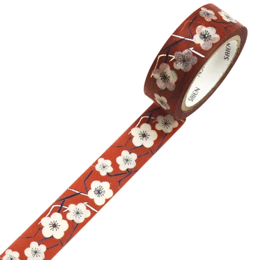 SAIEN - Ariane Gérard - Washi Tape - Silver Foil - Terracotta