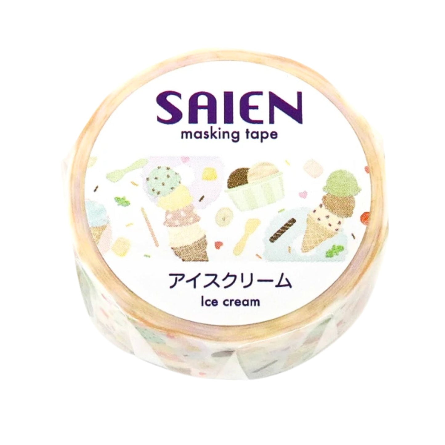 SAIEN - Washi Tape - Ice Cream