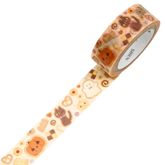 SAIEN - Washi Tape - Halloween Cookies