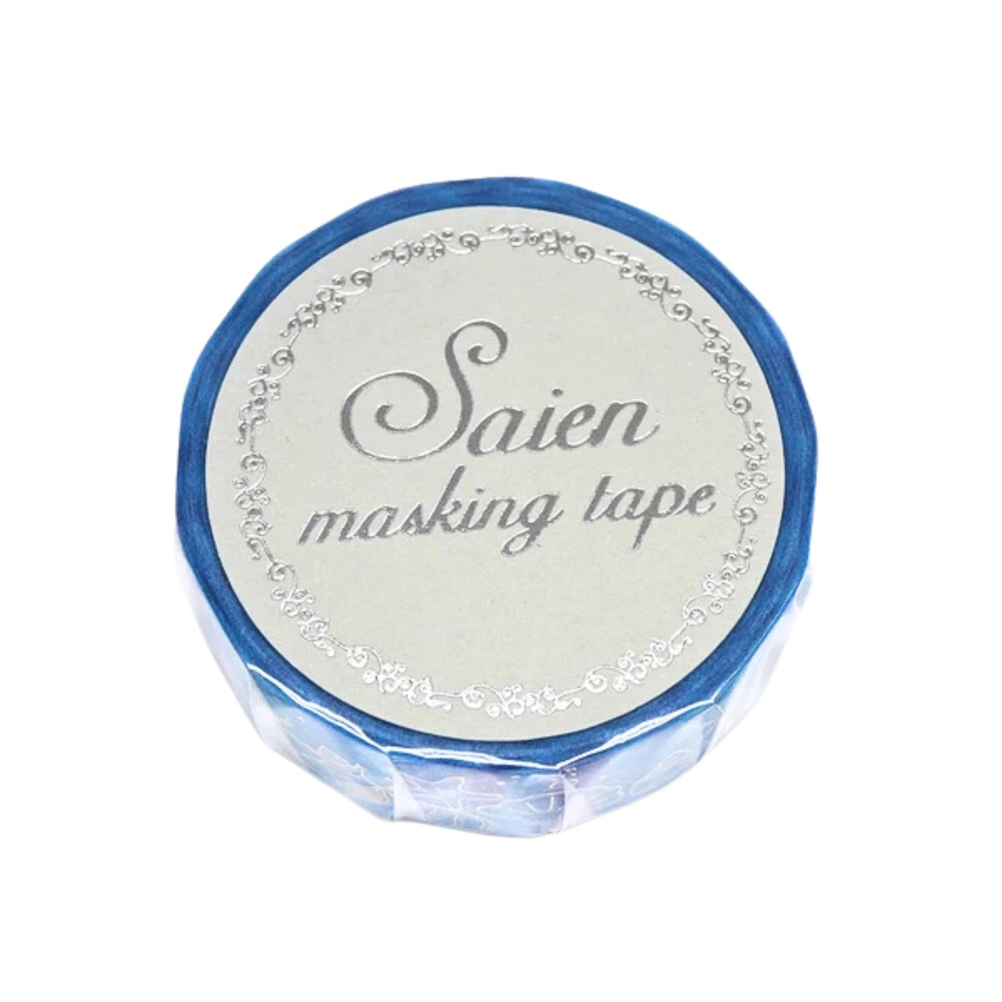 SAIEN - Washi Tape - Silver Foil - Shell