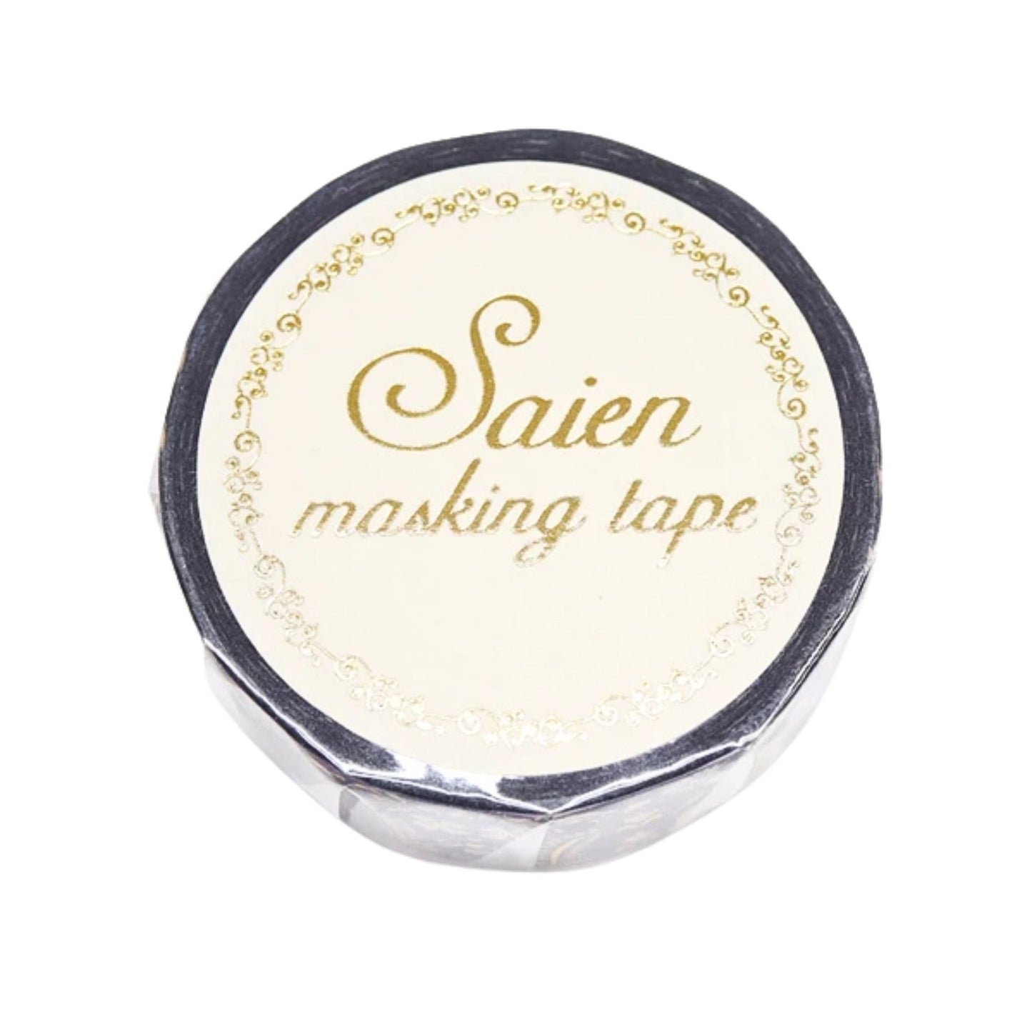 SAIEN - Washi Tape - Gold Foil - Classical Rabbit