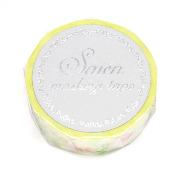 SAIEN - Washi Tape - Silver Foil - Butterfly