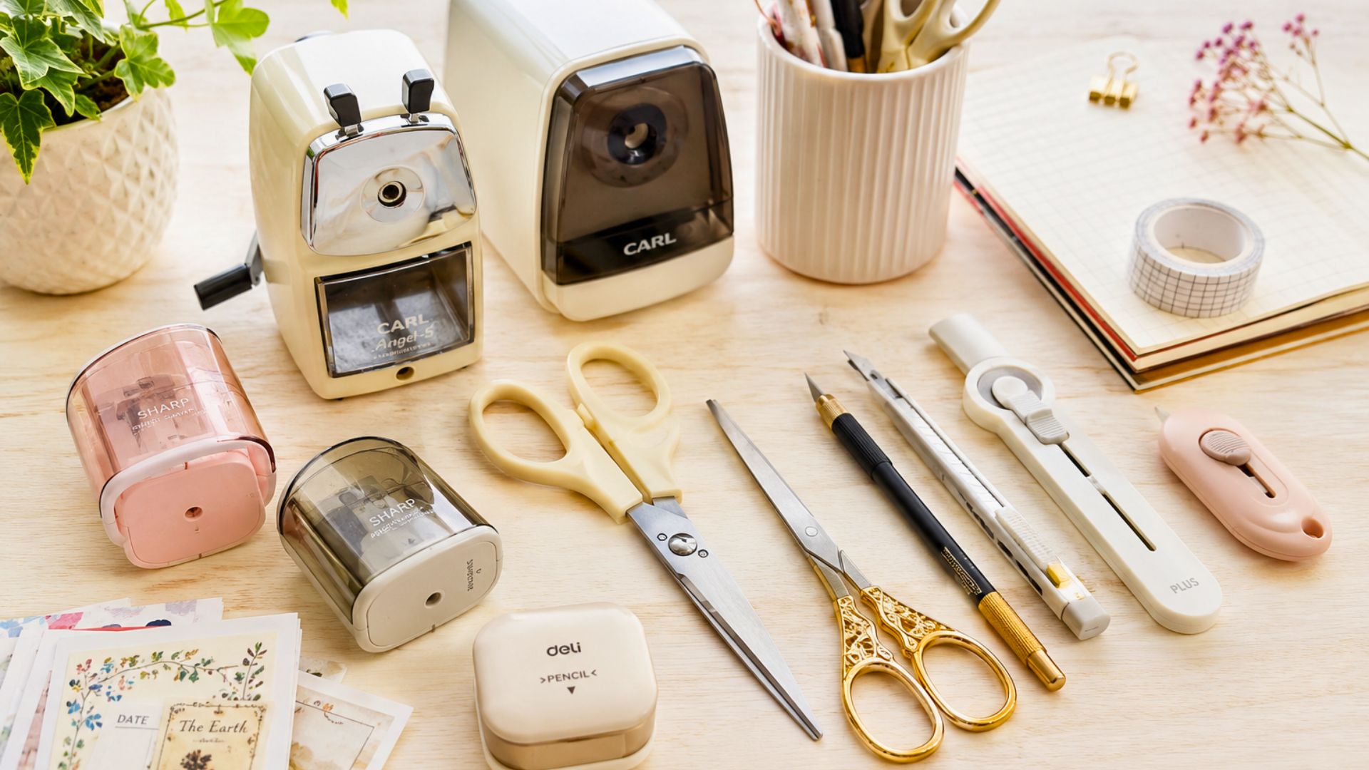 Scissors, Cutters & Sharpeners