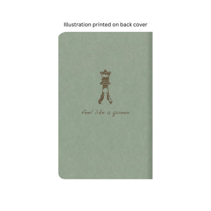 Clairefontaine - Flying Spirit Lined Cahier Notebook: Eucalyptus Green - Queen