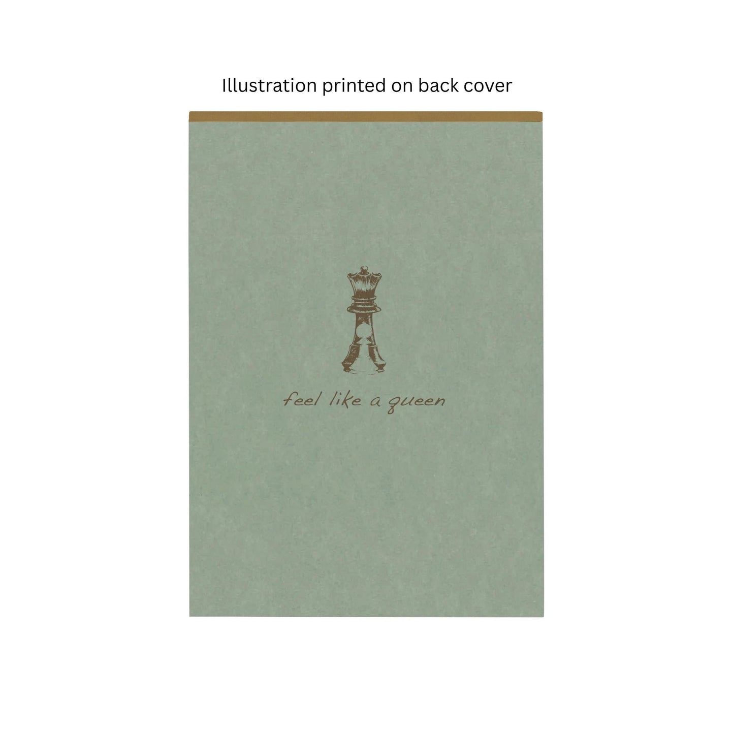 Clairefontaine - Flying Spirit Lined A5 Notepad : Eucalyptus Green - Queen