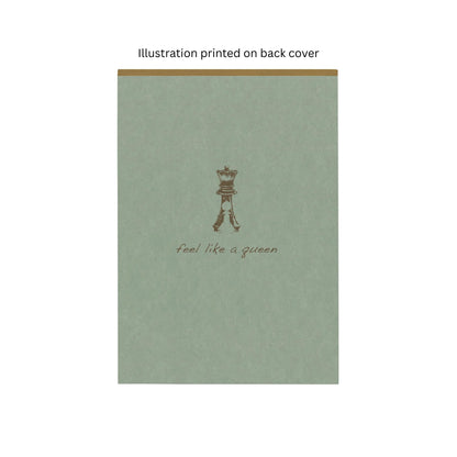 Clairefontaine - Flying Spirit Lined A5 Notepad : Eucalyptus Green - Queen
