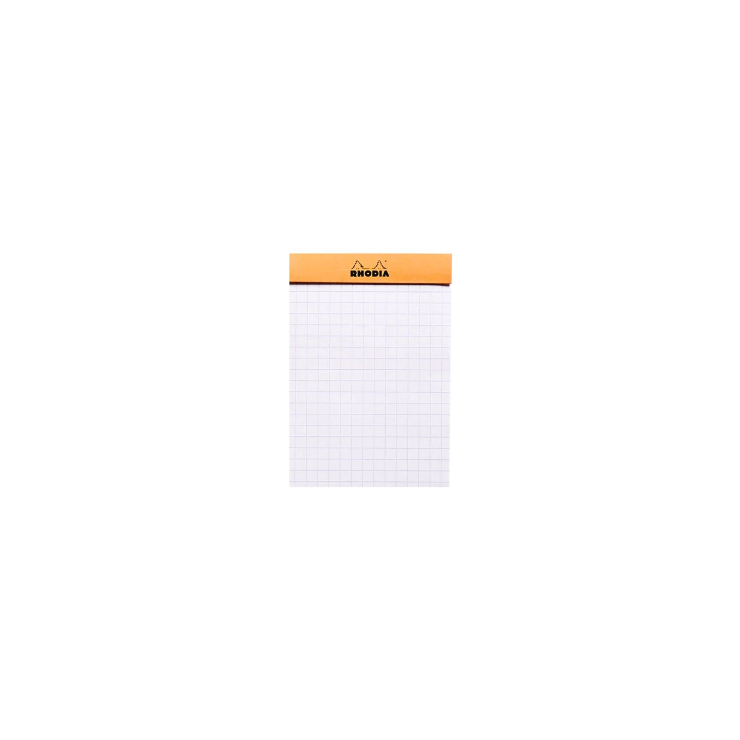 Rhodia - Bloc agrafé n° 11 quadrillé/millimétré A7 - Paon