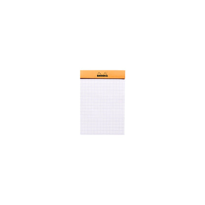 Rhodia - Bloc agrafé n° 11 quadrillé/millimétré A7 - Paon
