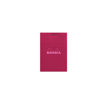 Rhodia - No. 11 Top Stapled Notepad A7 Grid/Graph - Plum