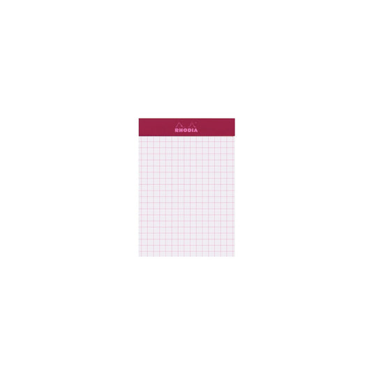 Rhodia - No. 11 Top Stapled Notepad A7 Grid/Graph - Plum