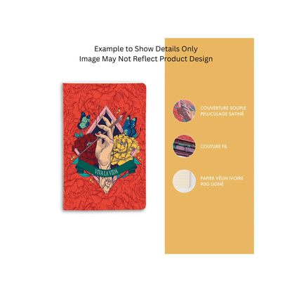 Clairefontaine - Frida Kahlo Lined Pocket Notebook