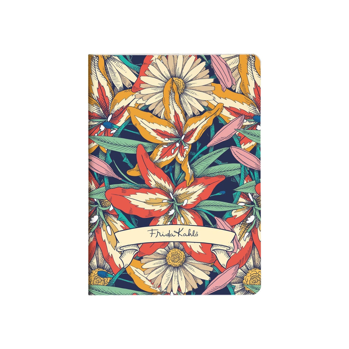 Clairefontaine - Frida Kahlo A5 Lined Softcover Notebook