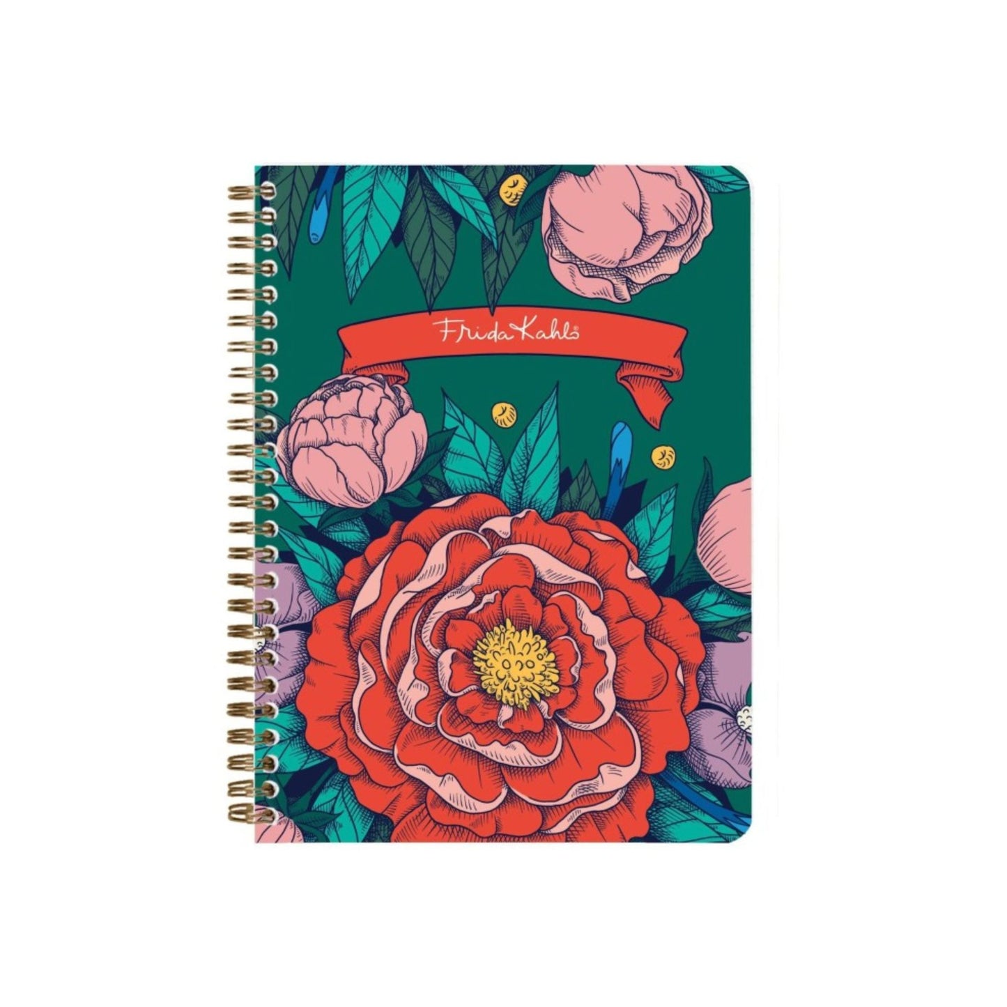 Clairefontaine - Frida Kahlo Wire-Bound A5 Lined Notebook