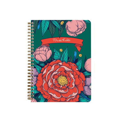 Clairefontaine - Frida Kahlo Wire-Bound A5 Lined Notebook