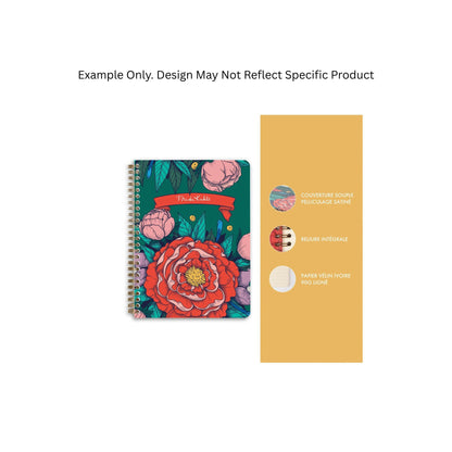 Clairefontaine - Frida Kahlo Wire-Bound A5 Lined Notebook