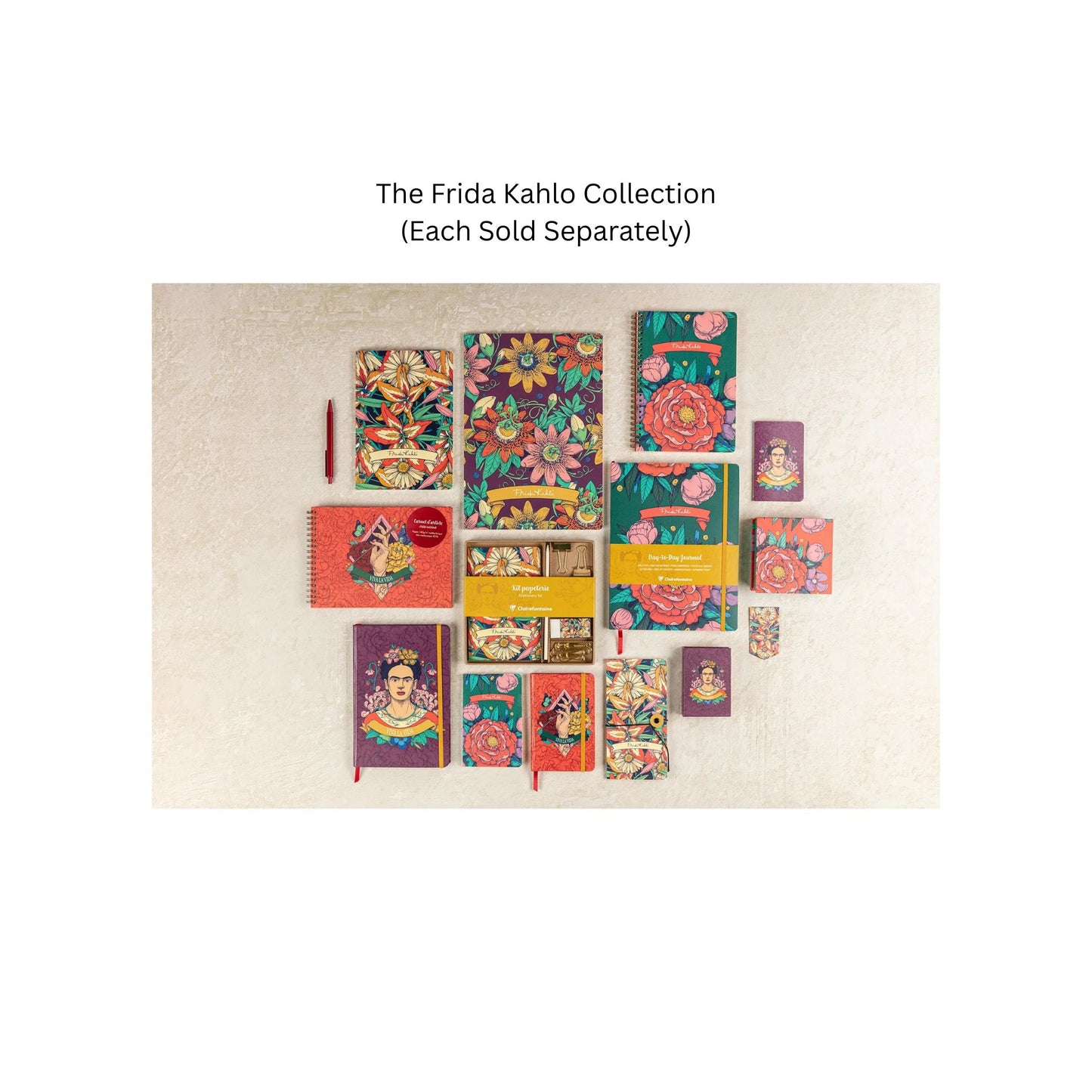 Clairefontaine - Frida Kahlo A5 Lined Notebook