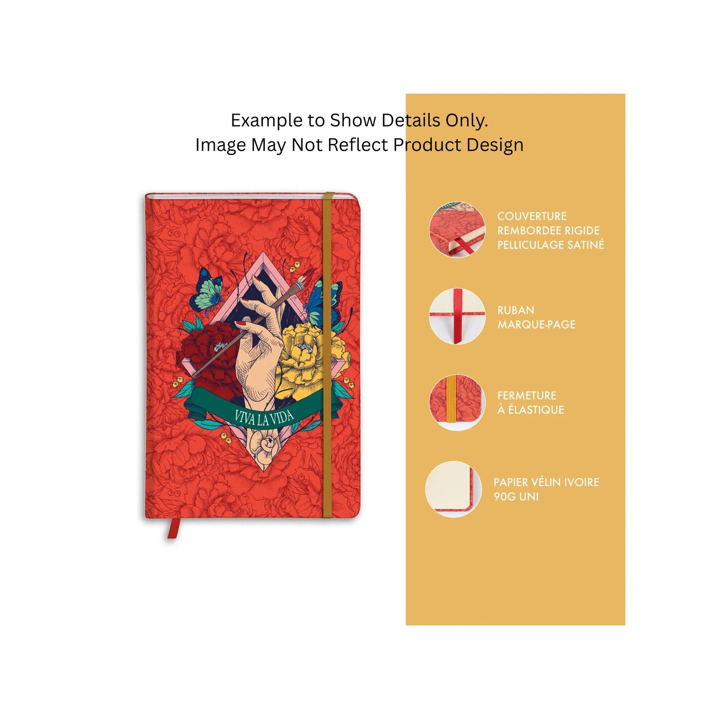 Clairefontaine - Frida Kahlo Blank A6 Notebook
