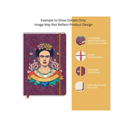 Clairefontaine - Frida Kahlo A5 Lined Notebook